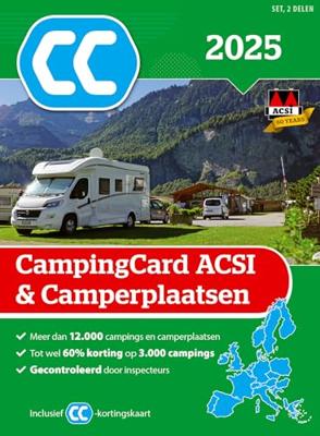 Acsi ACSI CampingCard & Camperplaatsen 2025