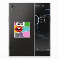 Sony Xperia XA1 Ultra Silicone Back Cover Popart Princess - thumbnail