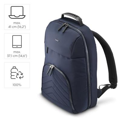 Hama Laptoprugzak Geschikt voor max. (laptop): 41,1 cm (16,2) Donkerblauw
