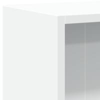 VidaXL Boekenkast 60x24x76 cm bewerkt hout wit - thumbnail