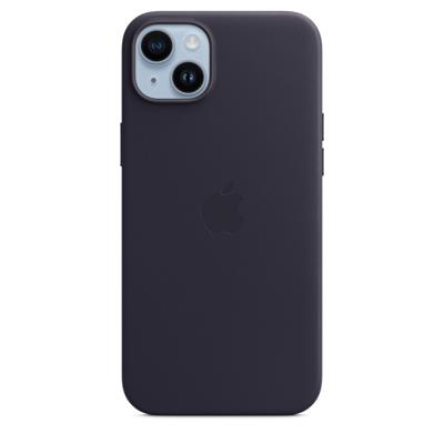 MPP93ZM/A Apple Leather Case with MagSafe iPhone 14 Plus Midnight