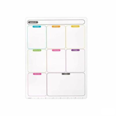 Weekplanner A4 Magneet Wit (12 Stuks)