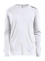 Craft 1907364 Rush LS Tee M - White - L - thumbnail