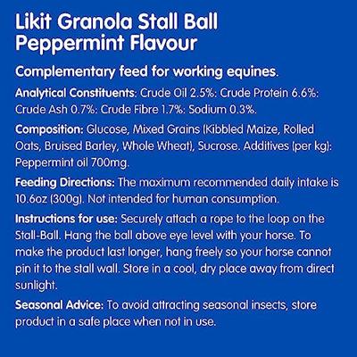 Likit Pepermunt Granola Bal - thumbnail