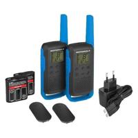 Motorola TALKABOUT T62 twee-weg radio 16 kanalen 12500 MHz Zwart, Blauw - thumbnail