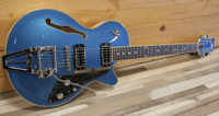 Duesenberg Starplayer TV Duo-Tone, Catalina Blue & White - thumbnail