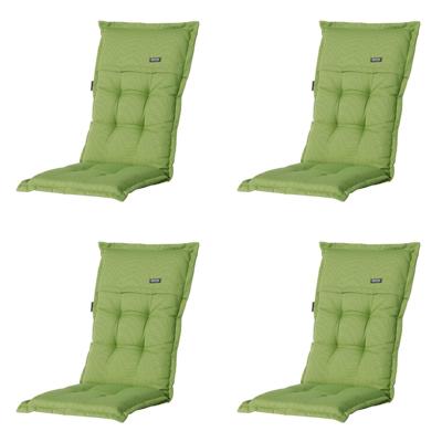 Kussen lage rug Rib limoen 105 cm x 50 cm (4 stuks) Madison - Madison