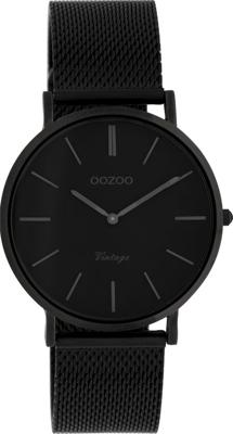 OOZOO Timepieces Horloge Vintage Zwart | C9934