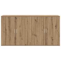Dressoirs 2 stuks Artisan Eiken 79x38x80 cm Engineered Wood - thumbnail