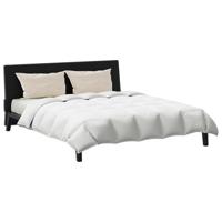 VidaXL Dekbed set met kussen 3 pcs wit donsveertjes - thumbnail