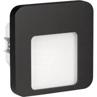 Zamel 01-221-62 Moza LED-wandinbouwlamp LED LED vast ingebouwd 0.42 W Zwart - thumbnail