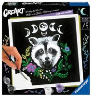 Ravensburger creart - pixie cold edition raccoon - thumbnail