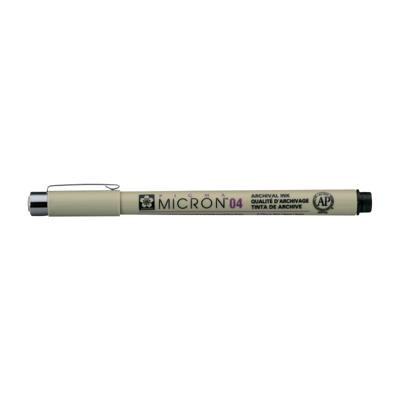 Fineliner sakura pigma micron 04 0.4mm zwart Fineliner sakura pigma micron 04 0.4mm zwart