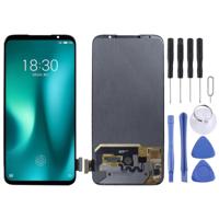 LCD-scherm en digitizer volledige montage voor Meizu 16S Pro (zwart) - thumbnail