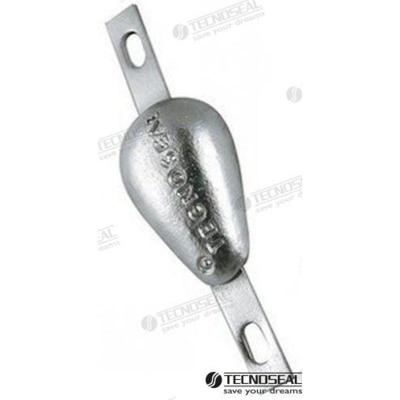Ánodos para soldar TEN00350B - ANODO PEZ CON INSERTO ZINC Ø 13X25MM 1KG