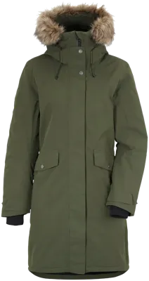 Didriksons Erika Parka Jas Dames Deep Green 44