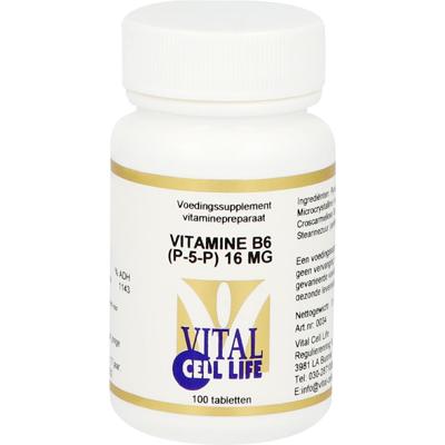 Vital Cell Life Vitamine B6 P-5-P 16mg 100 Tabletten