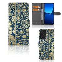 Xiaomi 13 Lite Hoesje Beige Flowers - thumbnail