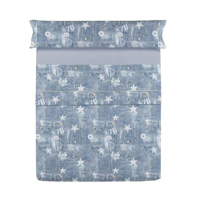 Set beddengoed Lois TEJANO Blauw Bed van 180 Set beddengoed Lois TEJANO Blauw Bed van 180