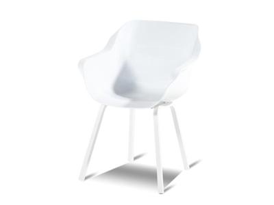 Stoel Element Armchair zitting 'royal white' frame 'royal white' (1 stuk) Hartman Sophie - Sophie