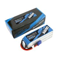 GensAce 5600mAh 22.2V 80C 6S1P met EC5 stekker - thumbnail