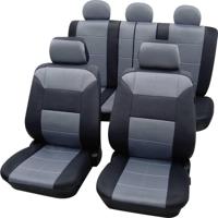 Petex 22574918 Dakar SAB 1 Vario Plus Autostoelhoes 17-delig Polyester Grijs, Zwart - thumbnail