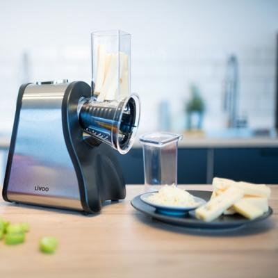 LIVOO DOP192 Multifunctionele elektrische rasp - Zwart en grijs LIVOO DOP192 Multifunctionele elektrische rasp - Zwart en grijs