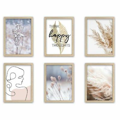 Canvas DKD Home Decor Pijnboom Canvas 40 x 2 x 60 cm