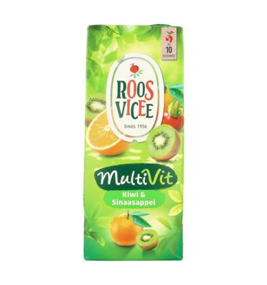 Roosvicee Multivit kiwi/sinaasappelsap 1500 Milliliter Roosvicee Multivit kiwi/sinaasappelsap 1500 Milliliter
