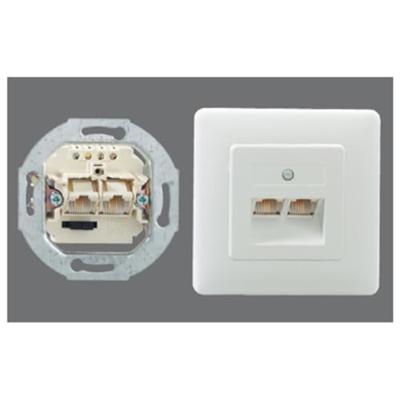 Rutenbeck IAE/UAE2x8(4)TRSUPrw Netwerkdoos Inbouw (in muur) Inzet met centraalstuk en frame Wit Rutenbeck IAE/UAE2x8(4)TRSUPrw Netwerkdoos Inbouw (in muur) Inzet met centraalstuk en frame Wit
