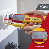 Wiha 45216 Spannings- en doorgangstester CAT III 1000 V, CAT IV 600 V LED, Akoestisch - thumbnail
