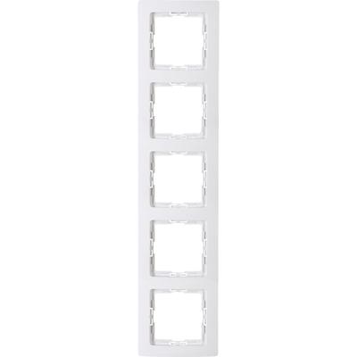 KOPP Paris HK05 5-voudig Afdekraam Glans Wit Arctic