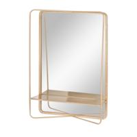 Spiegel Elwin goud 71cm - thumbnail