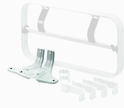 Voeten - set- voor papierafroller grijs - 3 stuks