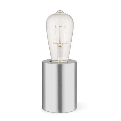 Light depot - tafellamp Dry 10 rond - mat staal - Outlet Light depot - tafellamp Dry 10 rond - mat staal - Outlet