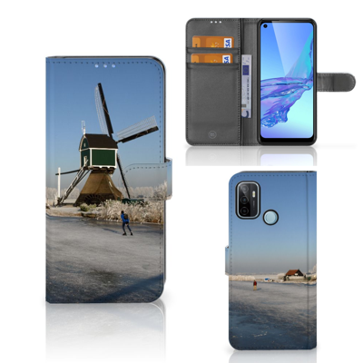 OPPO A53 | OPPO A53s | Flip Cover | Schaatsers OPPO A53 | OPPO A53s | Flip Cover | Schaatsers