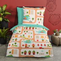 Good Morning katoenen kinderdekbedovertrek - thumbnail
