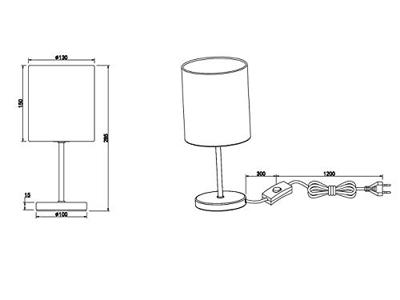 Trio SchemerlampjeJerry grijs - R50491011