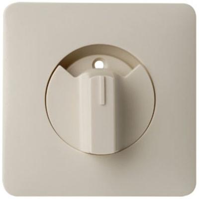 Peha Afdekplaat + knop draaischakelaar PEHA creme - 4602064