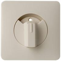 Peha Afdekplaat + knop draaischakelaar PEHA creme - 4602064 - thumbnail