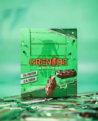 Grenade Carb Killa Protein Bar Dark Chocolate Mint (12 x 60 g) - thumbnail