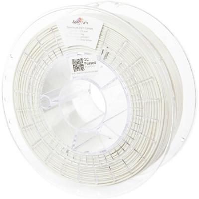 Spectrum Filaments 80544 PET-G MATT Filament PETG Mat, UV-bestendig, Niet-trekkend 1.75 mm 1000 g Polar White, Wit 1 stuk(s)