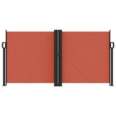 VidaXL Windscherm uittrekbaar 120x600 cm terracotta