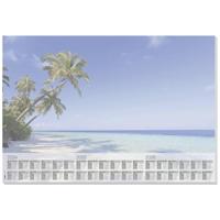 Sigel HO470 Bureau onderlegger Beach 3-jaarskalender Meerdere kleuren (b x h) 59.5 cm x 41 cm - thumbnail