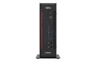 Fujitsu ESPRIMO Q958 Intel® 8de generatie Core™ i5 i5-8500T 8 GB DDR4-SDRAM 256 GB SSD mini PC Zwart, Rood Windows 10 Pro - thumbnail