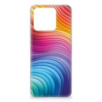 TPU Hoesje voor Xiaomi Redmi 10C Regenboog - thumbnail