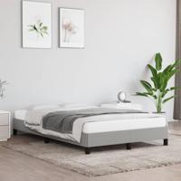 Bedframe zonder matras 120x190 cm stof lichtgrijs - thumbnail