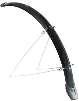 Eurofender Spatbordset elegance 28" x 46 mm - zwart