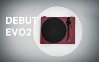Pro-Ject Debut EVO 2 platenspeler satijn wit - thumbnail