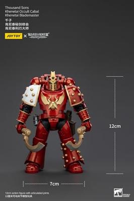Warhammer The Horus Heresy Action Figure 1/18 Thousand Sons Khenetai Occult Cabal Khenetai Blademaster 12 cm